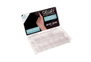 Clear Stiletto Nail Tips- Box of 500